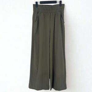 All in Motion Olive Green Wide Leg Elastic Waist Lounge‎ Pants Womens Medium